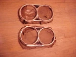 1963 Pontiac Tempest Nos Pair Headlight Bezels Gm 545149 545150. Fixed Price $400.00.