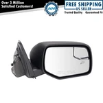 Trq Exterior Power Heated W/ Blind Spot Glass Mirror Black Side Ford New. Fixed Price $57.13.