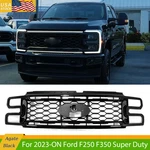 2023+ Ford F250 F350 Super Duty Lariat Style Front Upper Grille Agate Black. Fixed Price $389.99.