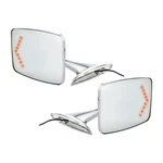 United Pacific 111111 Exterior Side Mirror Set W/led Turn Signal For 1973-87 Che. Fixed Price $121.55.