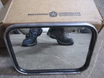 Mopar Bright Exterior Mirror Head Nos Dodge "a"-body Wagon P/n 2503731. Fixed Price $129.50.
