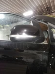Used Right Door Mirror Fits: 2016 Kia Sedona Power Side Repeater Lamp Black Moul. Fixed Price $110.00.
