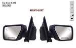 Pair Right+left Side Mirror With Blis And Light Manua Fold 21-26 Ford F-150. Fixed Price $204.98.