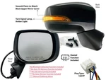 Heated Signal Light Door Mirror Fits Subaru Forester 2019 - 2024 Passenger Side. Fixed Price $105.19.