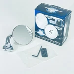 Classic Style 3 Curved Arm Peep Mirror New United Pacific C5001-1 Hot Rod. Fixed Price $21.99.