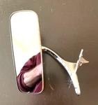 1955, 1956, 1957 Chevrolet Bel-air, Nomad Rear View Mirror & Chrome Bracket (101. Fixed Price $69.99.