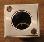 Outside Mirror Control Escutcheon From 1970 Oldsmobile Toronado Pn: 396643. Fixed Price $50.00.