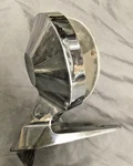 1964-66 Ford Mustang Falcon Fairlane Galaxie Outer Door Mirror Remote Ds Lh Used. Fixed Price $30.00.