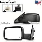 Left Driver Side Power Heated Mirror For 2009- 2016 Dodge Ram 1500 Signal Puddle. Fixed Price $96.90.