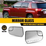 Lh Rh Mirror Glass Heated Fits 2010-17 Chevrolet Equinox Gmc Terrain Driver Side. Fixed Price $29.44.