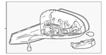 Genuine Toyota Mirror Assembly Right 87910-F4040. Fixed Price $174.95.