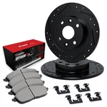 For Honda Accord 79-81 Drilled & Slotted Front Brake Kit W Optimum Pads. Fixed Price $266.76.