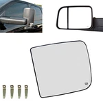 For Dodge Ram 1500 2500 3500 Heated Driver Left Side Upper Towing Mirror Glass. Fixed Price $23.74.