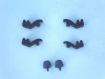 53 54 55 56 Ford Truck Rubber Hood Bumper Set Pieces New. Fixed Price $19.95.