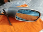 Maserati Spyder, Rh, Right Door Mirror, Silver, Used, P/n 980040924. Fixed Price $188.48.