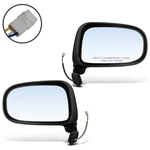 2X Power Mirror Assembly With Manual Folding For Toyota Previa 1991-1997 Black. Fixed Price $127.58.