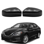For Nissan Sentra 2013-2019 Side Wing Rearview Mirror Cover Cap Gloss Black. Fixed Price $37.99.