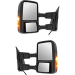 Tow Mirror Set For 2008 2010 F250 Super Duty Left & Right Side Power Heat Extend. Fixed Price $329.08.