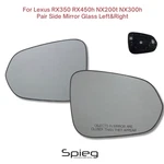 Pair Side Heated Mirror Glass For Lexus RX350 RX450H NX200T NX300H Left & Right. Fixed Price $55.60.