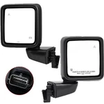 Left+right Side Rear Mirror W/ Blind Spot For Jeep Wrangler Gladiator 2018-2025. Fixed Price $124.99.