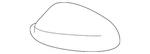 Genuine Bmw Mirror Cover 51-16-7-164-982. Fixed Price $89.48.