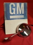 Nos Gm 65- 66 Chevrolet Biscane Mirror Bow Tie Emblem Impala Right 3877975. Fixed Price $64.95.