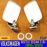 Solid Metal Chrome Mirror Lh Rh Driver Side For 68-79 Vw Volkswagen Beetle Bug. Fixed Price $89.59.