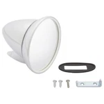 Door Mirror Flat 4.24" Lens 3" Base ,chrome Left/right Hand Mounting 222-390. Fixed Price $66.22.