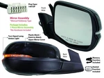 Memory Turn Signal Mirror Compatible With Honda Passport Pilot Passenger Side. Fixed Price $116.11.