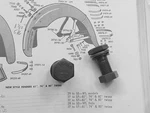 Harley Knucklehead Panhead Rear Fender Mount Bolts 36-57 Oem# 2821-30 CP-1035. Fixed Price $19.95.