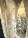 1974 To 1977 Ford Mustang Driver Side View Mirror 22B-17743-AA, 15-2891NH. Fixed Price $22.00.