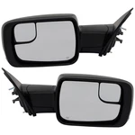 Set Of 2 Mirrors Driver & Passenger Side Heated Left Right For Ram 1500 Pair. Fixed Price $275.33.