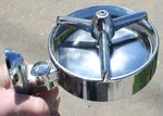 Vintage Yankee 40100 Chrome Side View Exterior Mirror. Fixed Price $39.99.