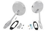 65-66 Chevy Bowtie Logo Outside Door Mounted Rear View Mirror Lh Rh Hand Pair. Fixed Price $160.88.