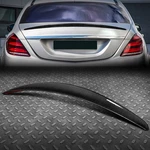 For 15-20 Mercedes S-class Sedan Carbon Fiber P-type Rear Trunk Lid Spoiler Wing. Fixed Price $121.99.