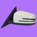 2008-2014 Mercedes W204 C250 C300 C63 Left Driver Side Door Mirror White Oem. Fixed Price $157.17.