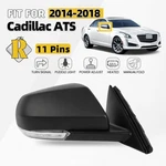 Right Side Mirror For 2014-2018 Cadillac Ats W/turn Signal &puddle Light 11 Pins. Fixed Price $94.99.