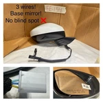 2022-2025 Honda Civic Passenger Right Side View Door Mirror 76208-T20-A01 3WIRES. Fixed Price $95.19.