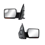 Left+right Mirror Power Heat Turn Signal Light Puddle 09-14 Ford F-150. Fixed Price $112.99.