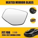For 2016-2021 Honda Civic Left Driver Side Door Wing Mirror Glass Heated 1PC Exc. Fixed Price $14.24.