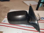 2006-2008 Buick Lucerne Passengerside View Mirror Dark Brown/black GM#25802101. Fixed Price $102.30.