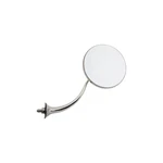 Swan Neck Stainless Passenger Side Door Rear View Mirror, 4 Inch. Fixed Price $47.99.
