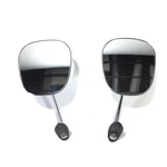 Chrome Fender Mirrors Pair Rh Lh Fits For Datsun Nissan Pickup Nos. Fixed Price $130.00.