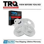 Trq Performance Front & Rear Brake Rotors Set Acura Honda. Fixed Price $169.95.