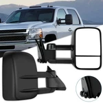 Pair Truck Manual Telescopic Towing Side Mirrors For 1988-98 Chevy /gmc/c. Fixed Price $72.46.