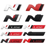 3D Metal Car Grill Emblem Badge Black Line Logo Trunk Sticker Universal Fit. Fixed Price $13.98.