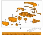 Gm Oem 16-18 CT6 Front Door Outside Mirrors-mirror Assy 84356245. Fixed Price $939.73.