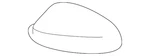 Genuine Bmw Mirror Cover 51-16-7-205-291. Fixed Price $91.10.
