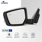 For 2014-2020 Chevy Impala Left Side Mirror W/turn Signal Blind Spot 15 Pins. Fixed Price $155.99.