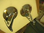 Universal Chrome Exterior Door Mount Rear View Mirror W/ Gasket Dodge(pair). Fixed Price $49.59.